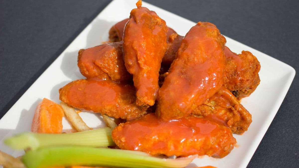 Wings, Veggies, and Dip