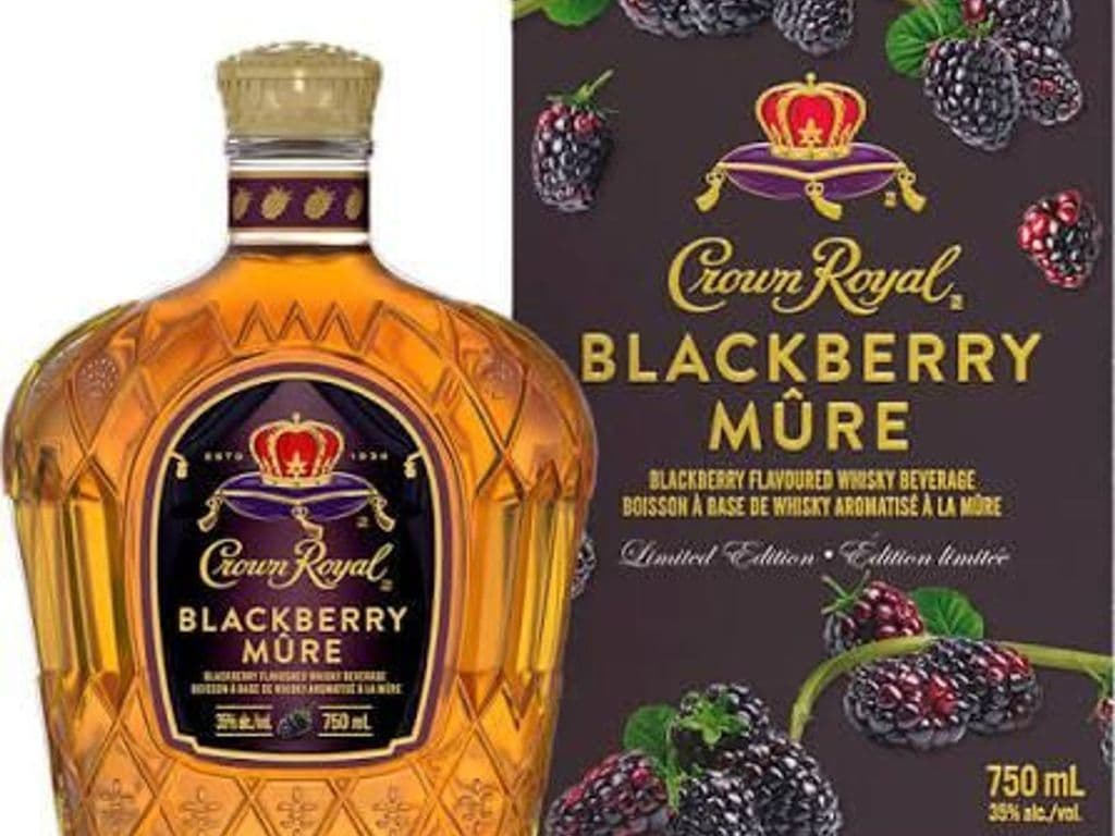 CROWN ROYAL BLACKBERRY, 750ml