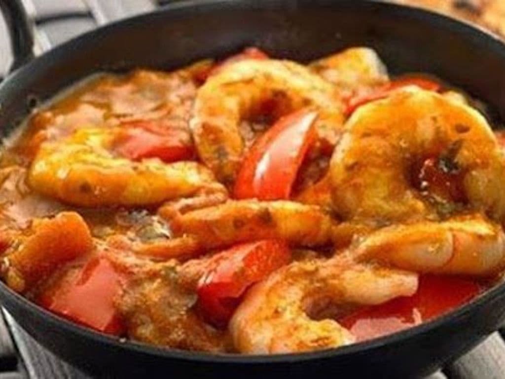 Balti Prawns