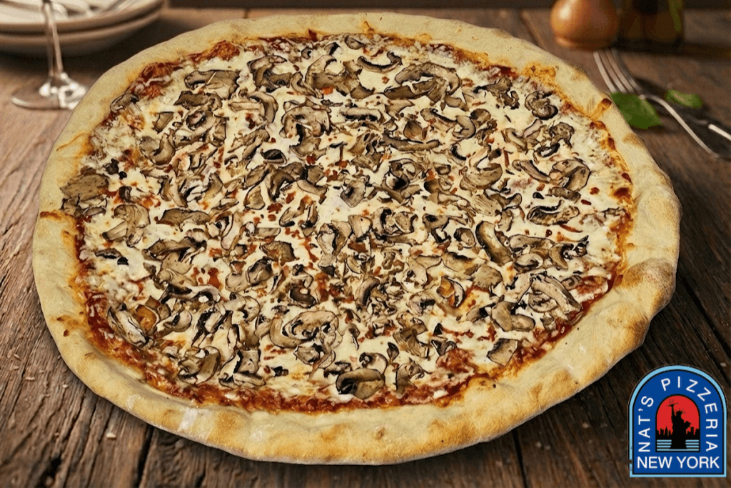 2. 14" Large Mushroom Pizza