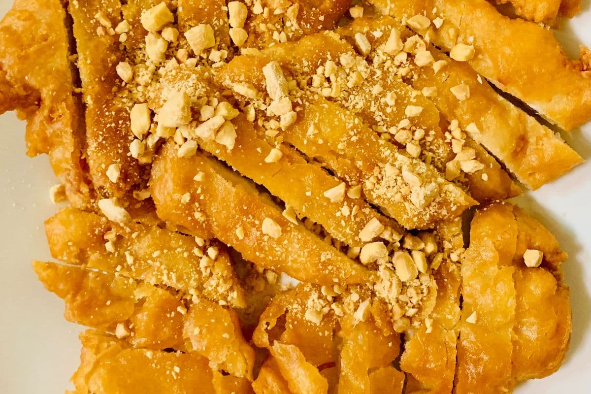 Deep Fried Almond Chicken