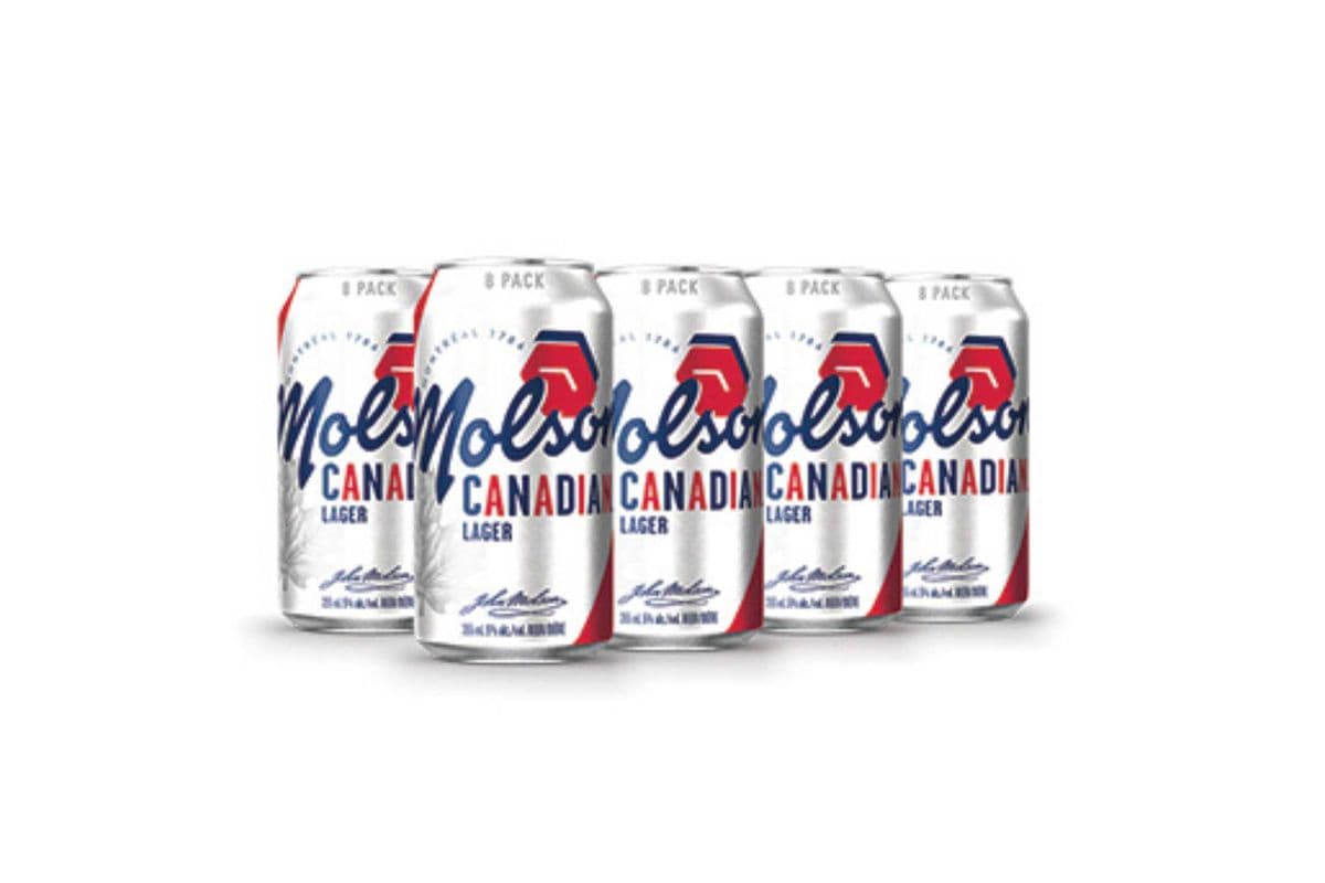Canadian Molson (8 Cans) (8 x 355ML)