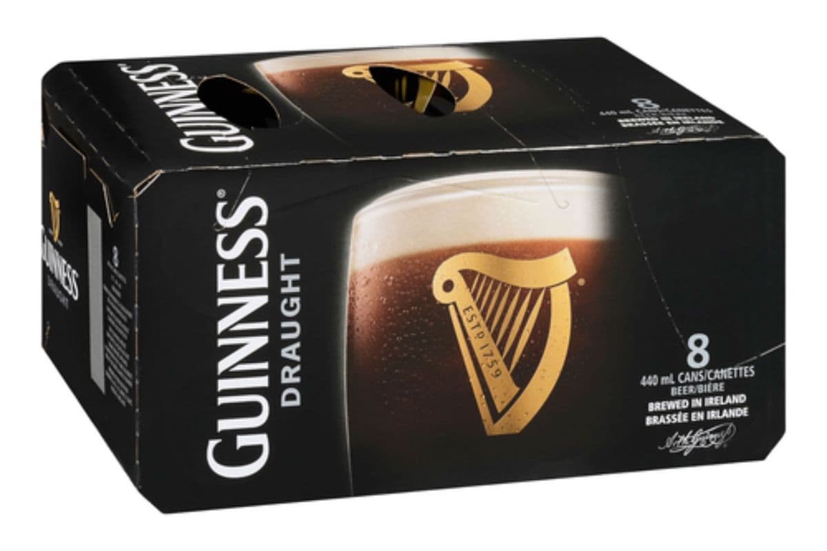 8c Guinness Pub Draught (1 x 2840ml)