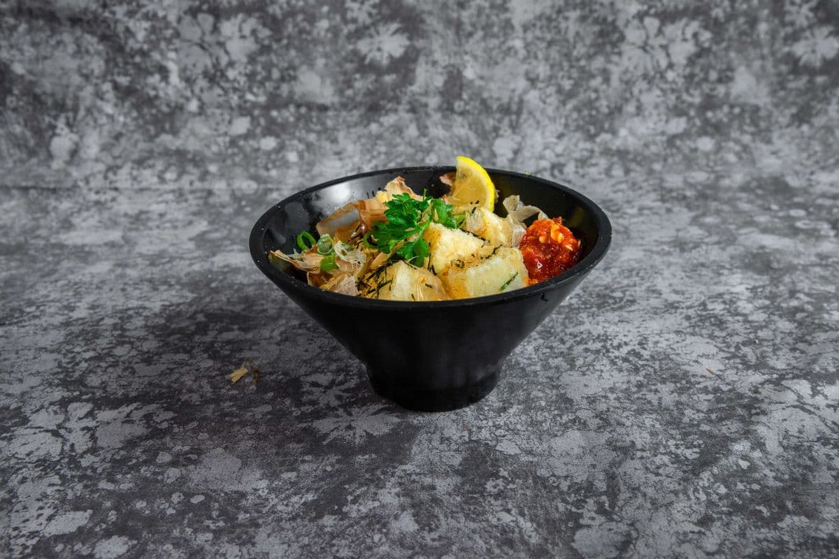 Spicy Agedashi Tofu