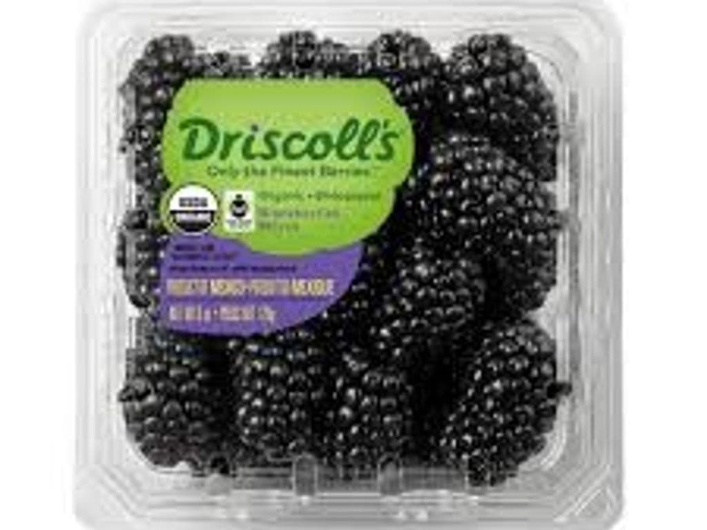 Organic Blackberries 6 oz