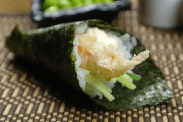 Shrimp Tempura Hand Roll