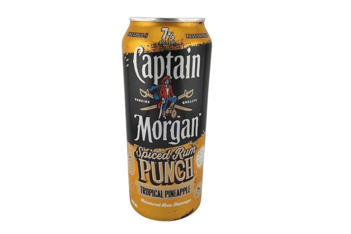 Captain Morgan Spiced Rum Punch Tropical (1 x 473ml)