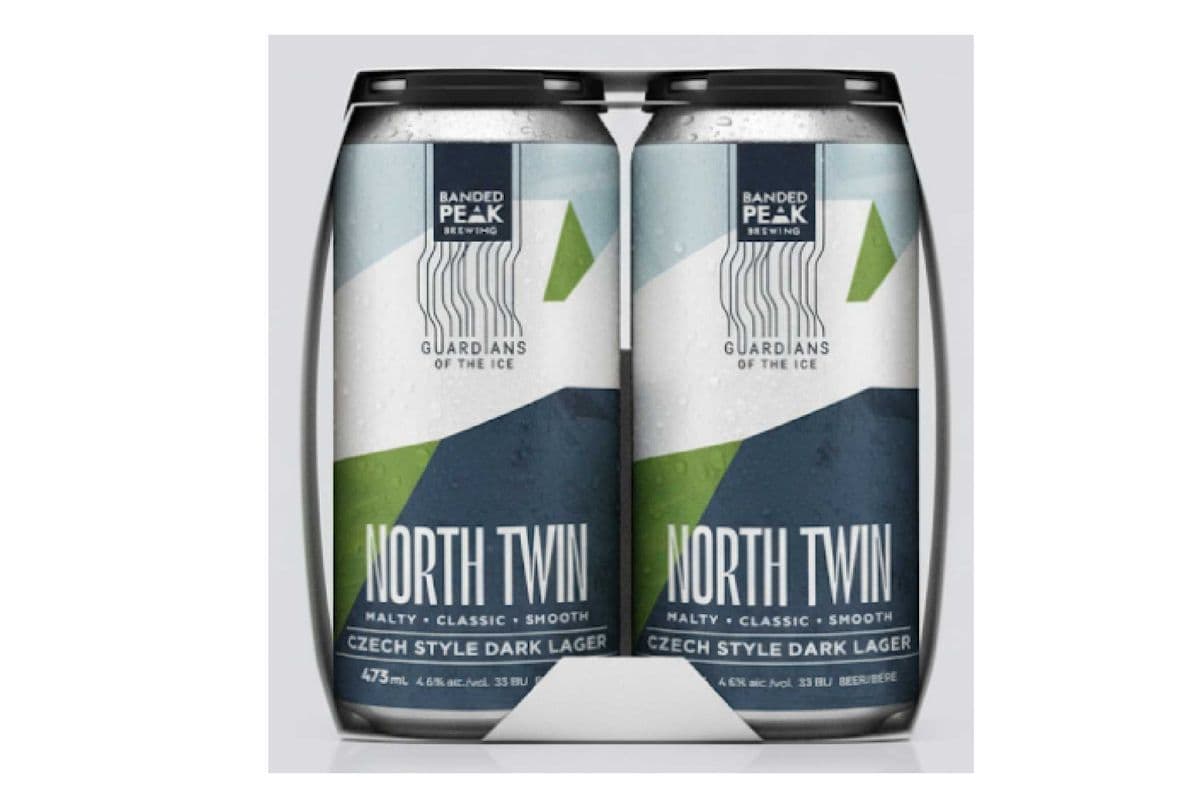 Banded Peak Northern Twin Czech Style Dark Lager (4 x 473 ml)