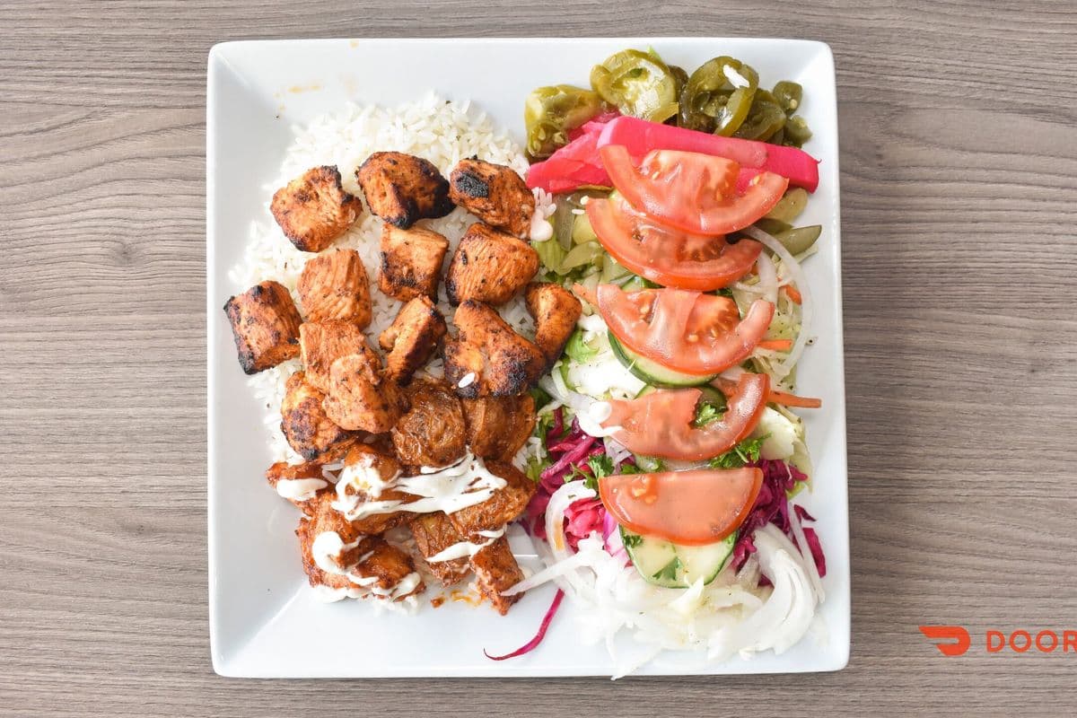 Chicken Shish Plate