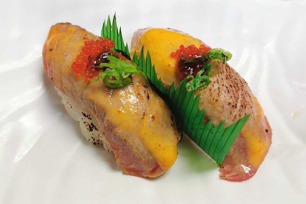 Torched Tuna Sushi