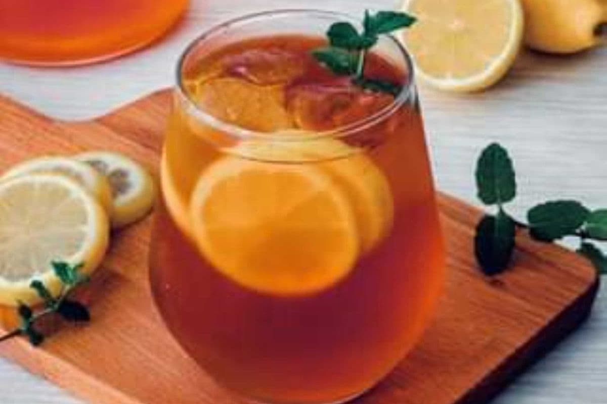 Hong Kong Style Lemon Iced Tea (20oz)