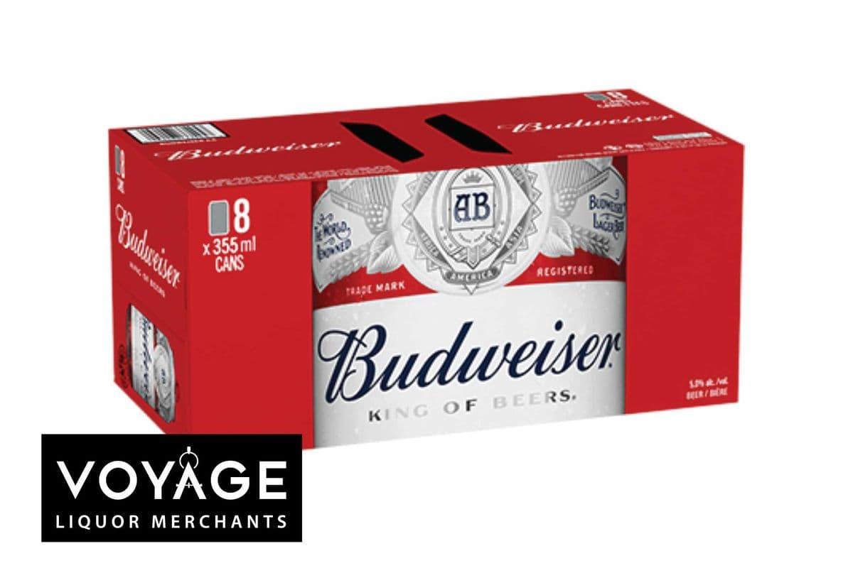 Budweiser (8 x 355 ml)