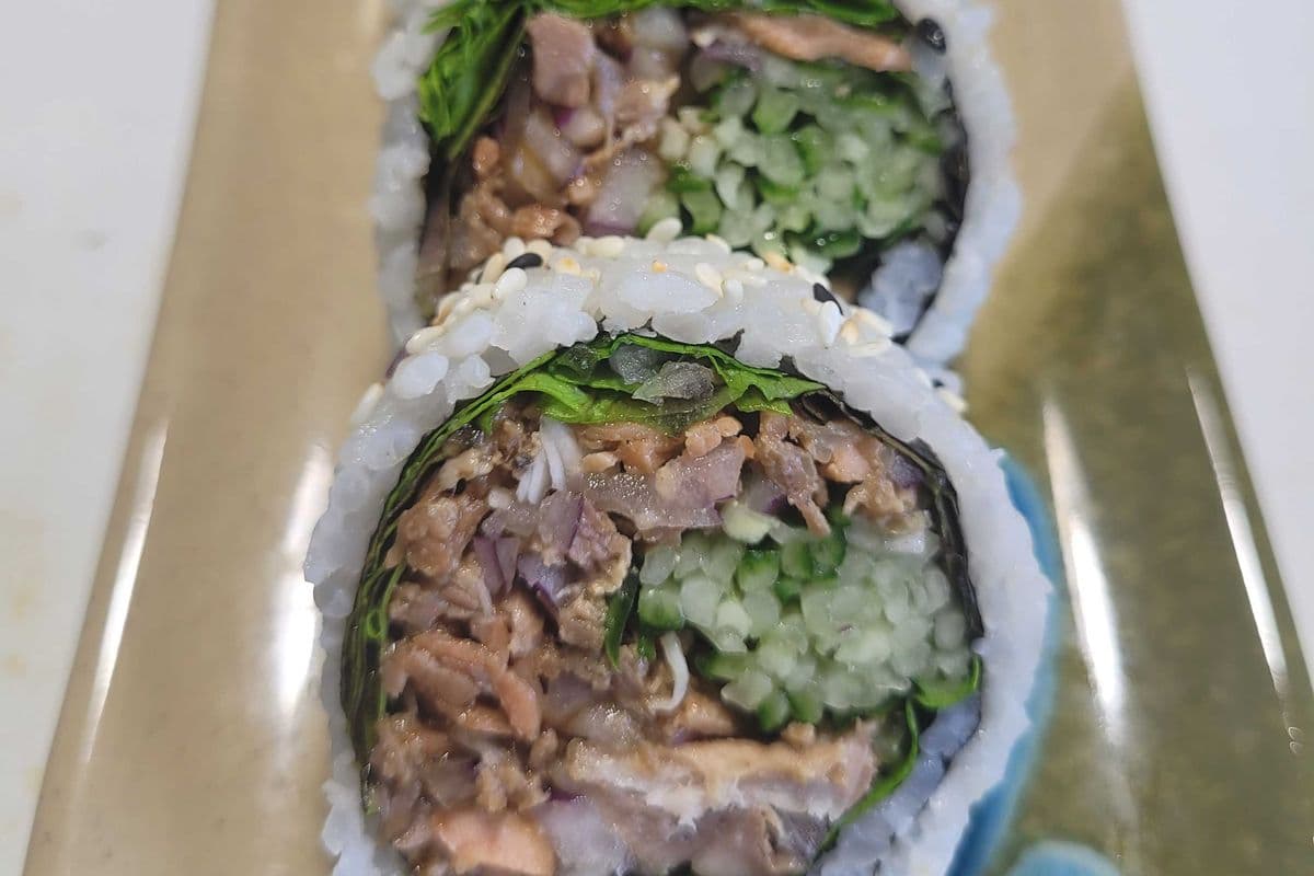 BOGO- Teriyaki Salmon roll (5pcs) 10PCS IN TOTAL!