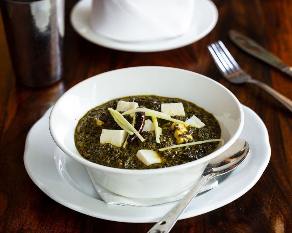 Épinard Saag Paneer (végétarien) / Spinach Saag Paneer (Vegetarian)