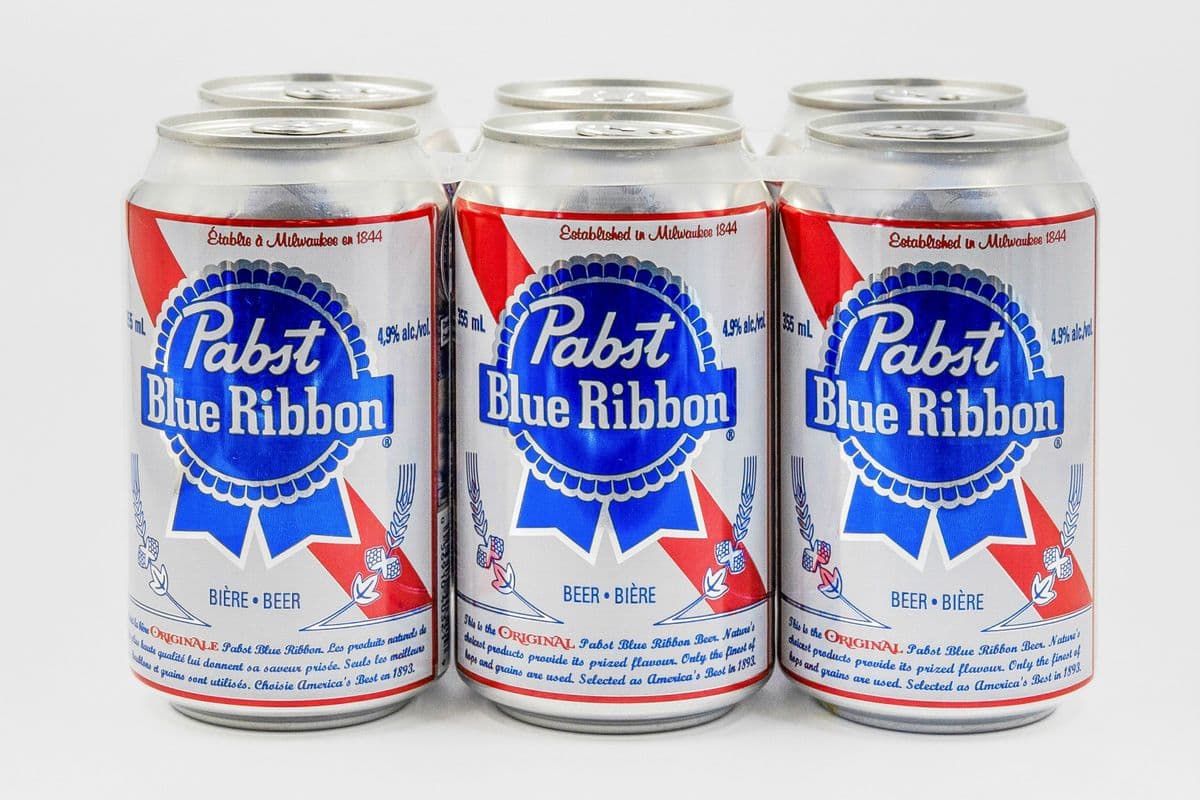 PABST Blue Ribbon (6 Cans) (6 x 355mL)