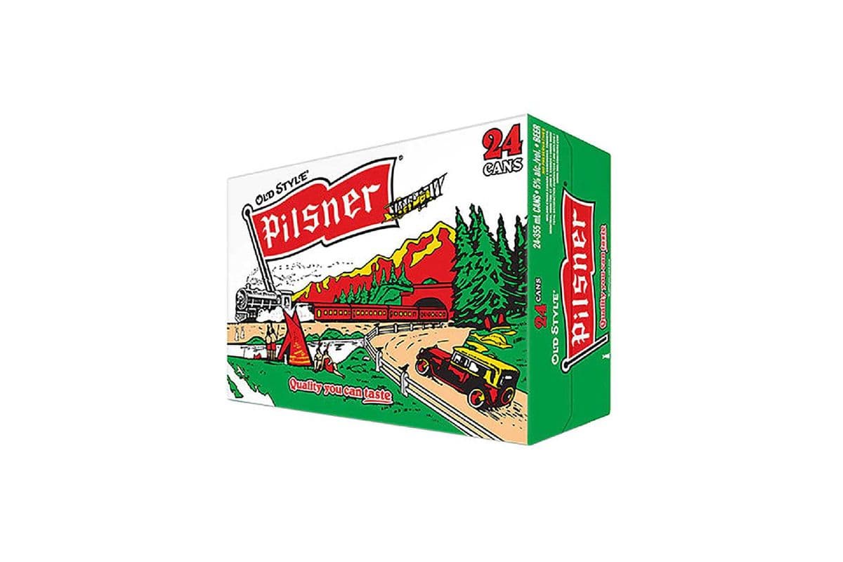 Old Style Pilsner (24 Pack Cans) (24 x 355 ml Cans)
