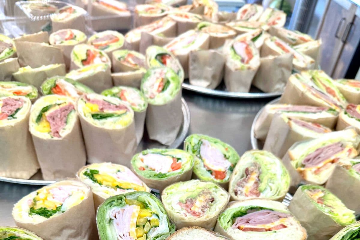M.Assorted Wrap Platter(for 9ppl)