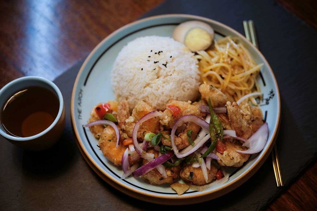 412. 香茅椒盐虾 Lemongrass Pepper Shrimps