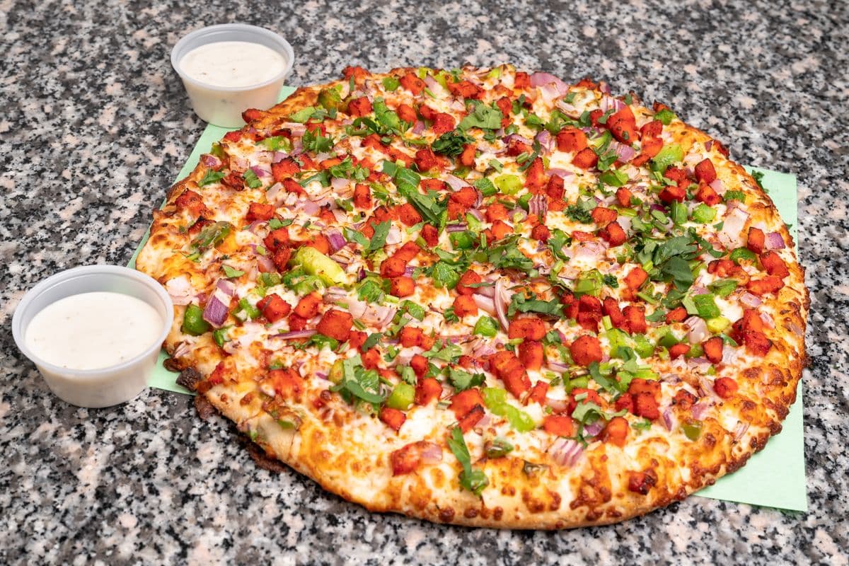 Medium Tandoori Chicken Recipe Pizza