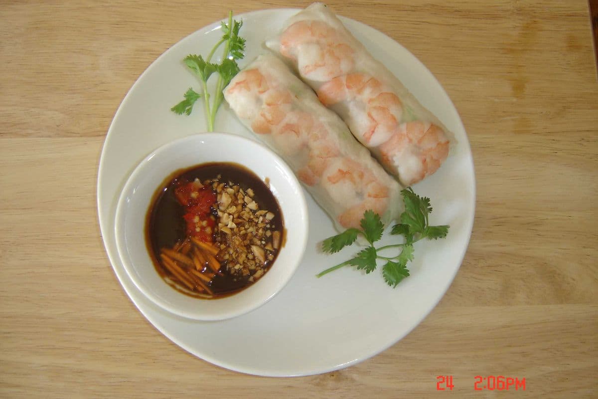 1. Shrimp Salad Rolls