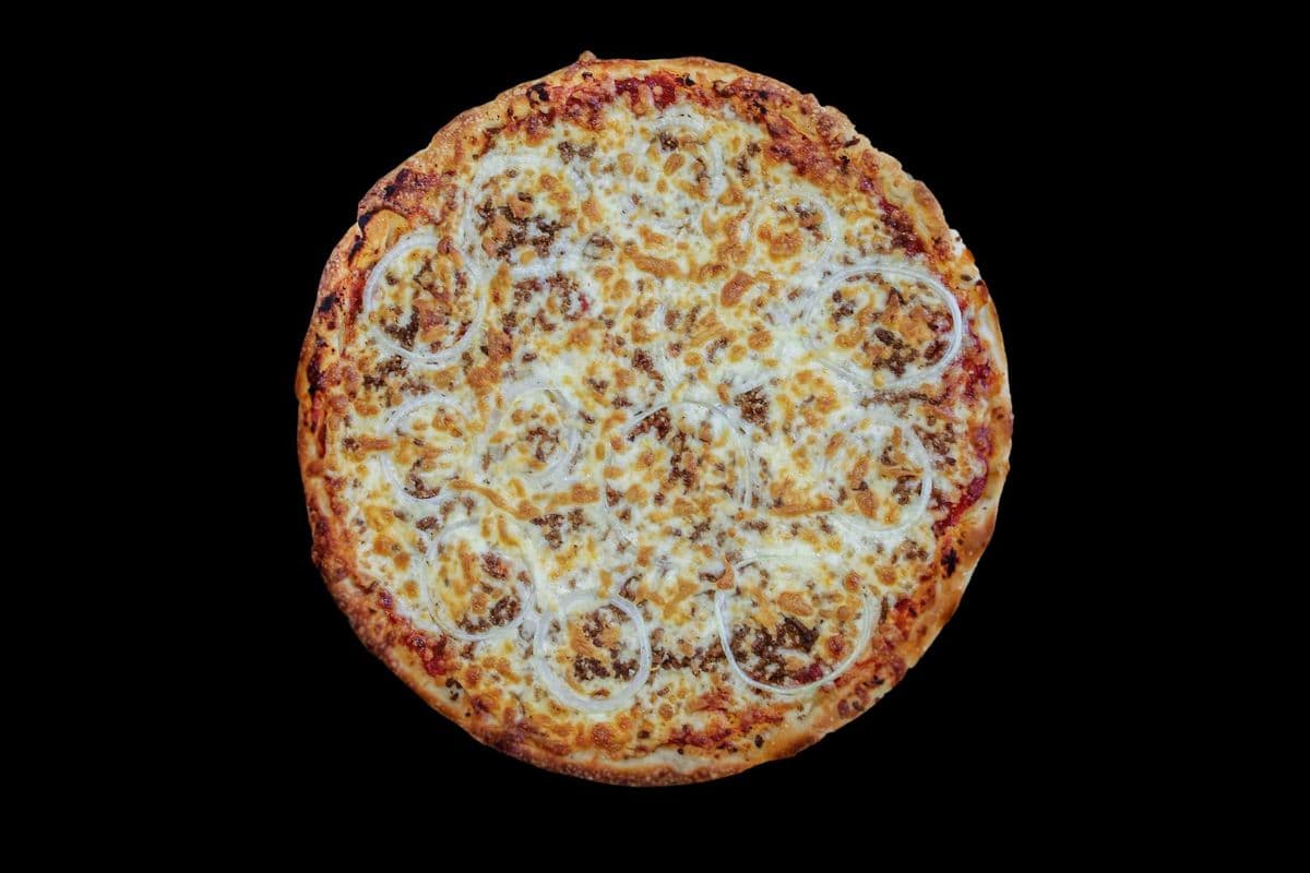 12" Medium Beef and Onions Pizza