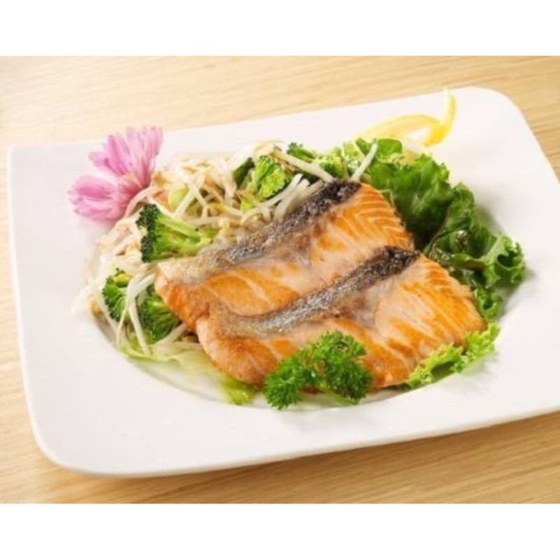 Dinner Set Salmon Teriyaki