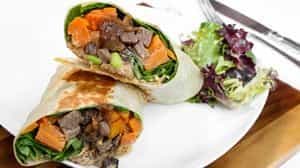 Curried Lamb Wrap
