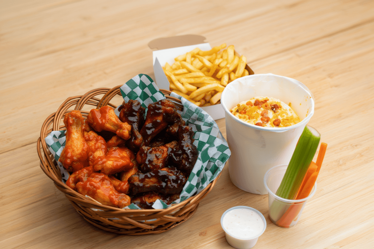 Family Pack - 3 Lbs Wings (2 Flavours)