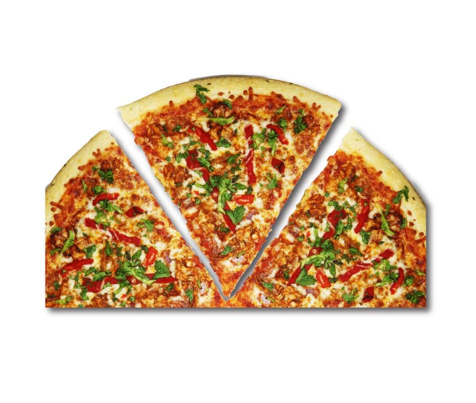 Large Butter Chicken Pizza