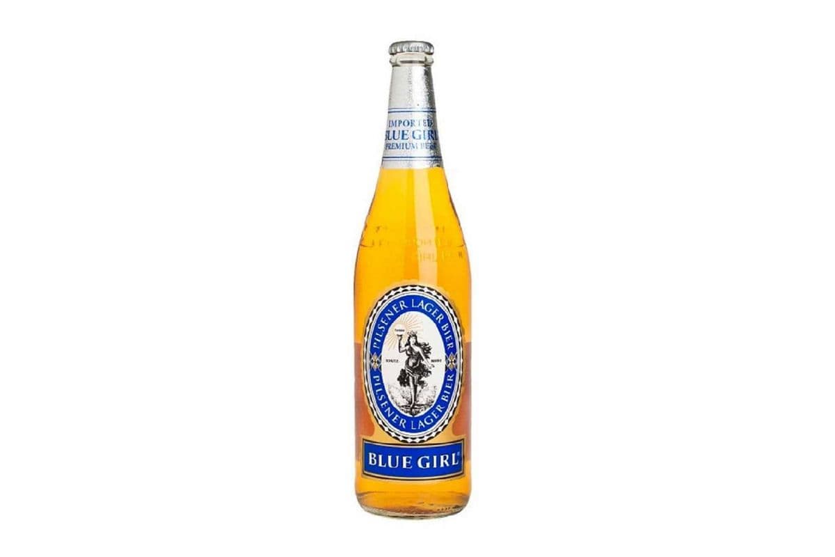 Blue Girl Pilsener Lager (640 ml Bottle) (1 x 640 ml)