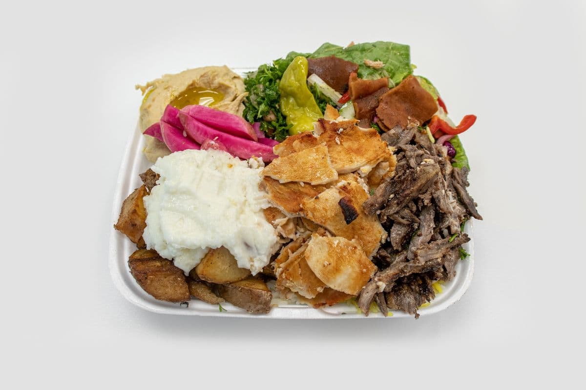Mixed Shawarma Plate
