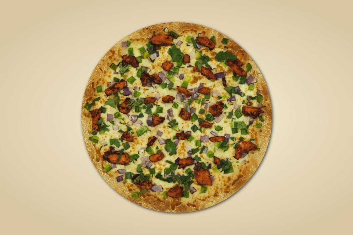 34. 10" Small Cilantro Chili Chicken Pizza
