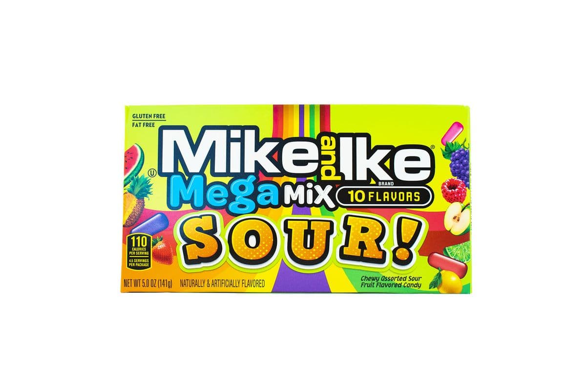 Mike et Ike Mega Mix Sour (141 g)