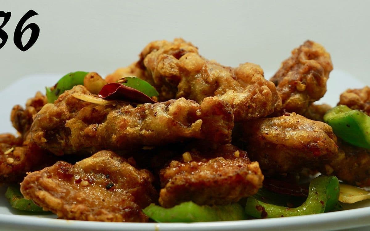 86. Porc Sel et Poivre 椒盐猪排