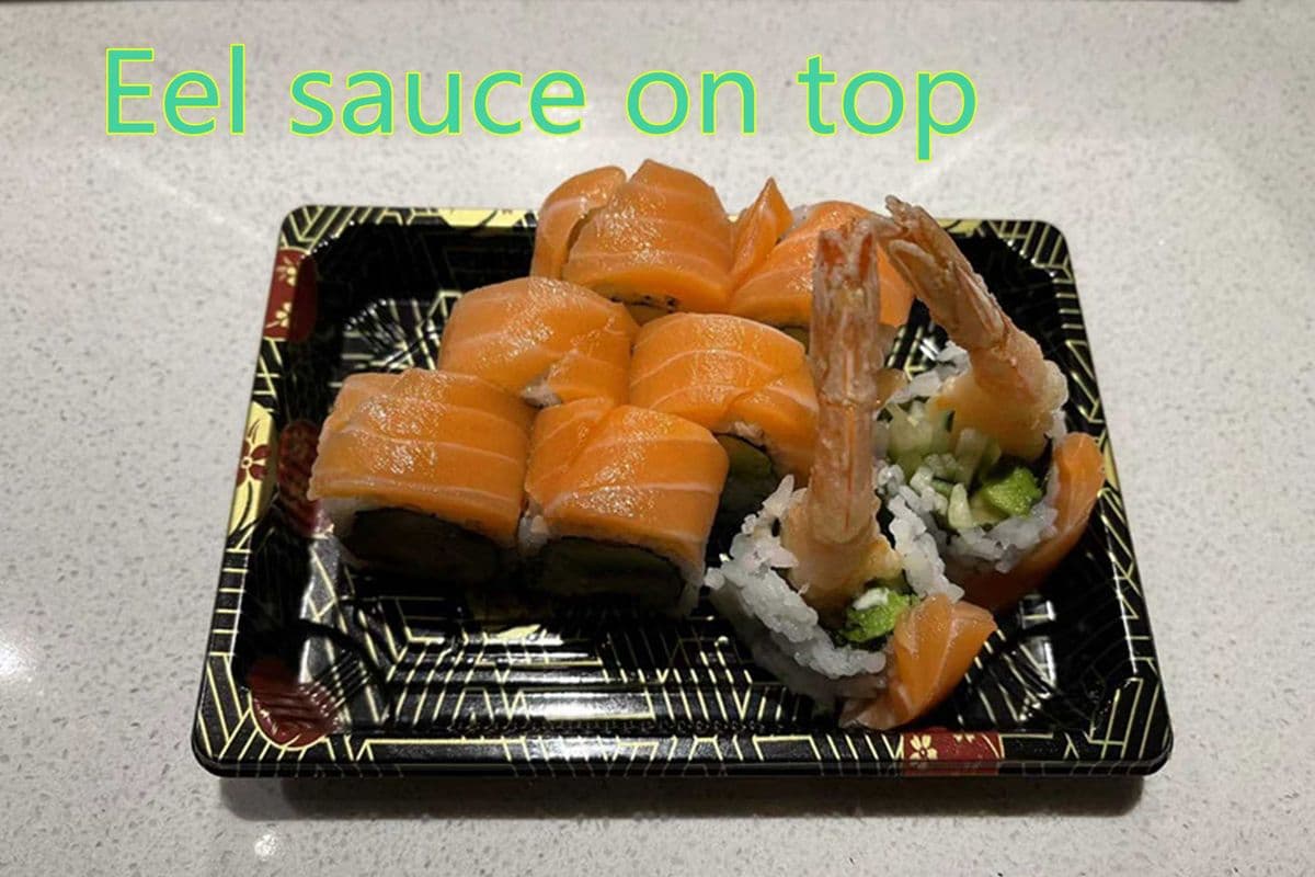 089 Red Dragon Roll (8 pcs)
