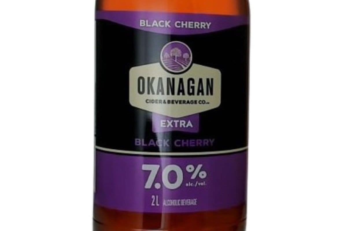OKANAGAN CIDER - EXTRA BLACK CHERRY 2L (1 x 2L)