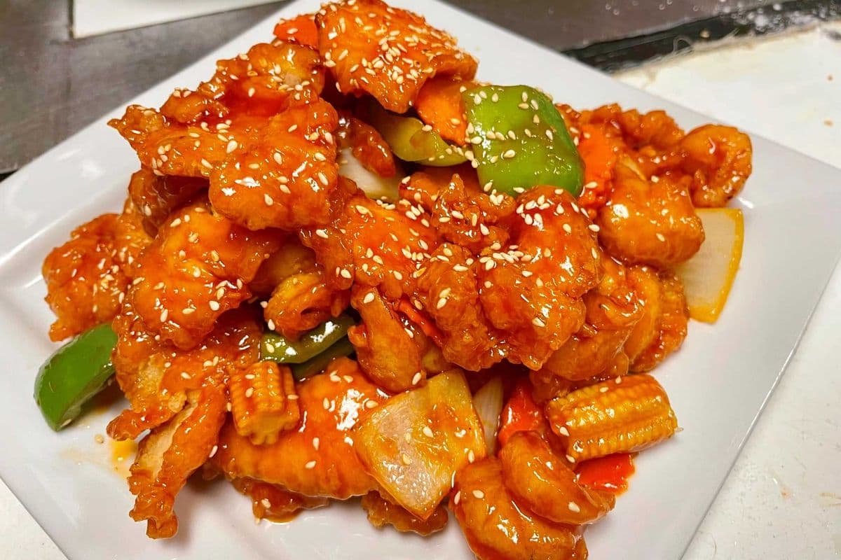 33. Orange Boneless Pork