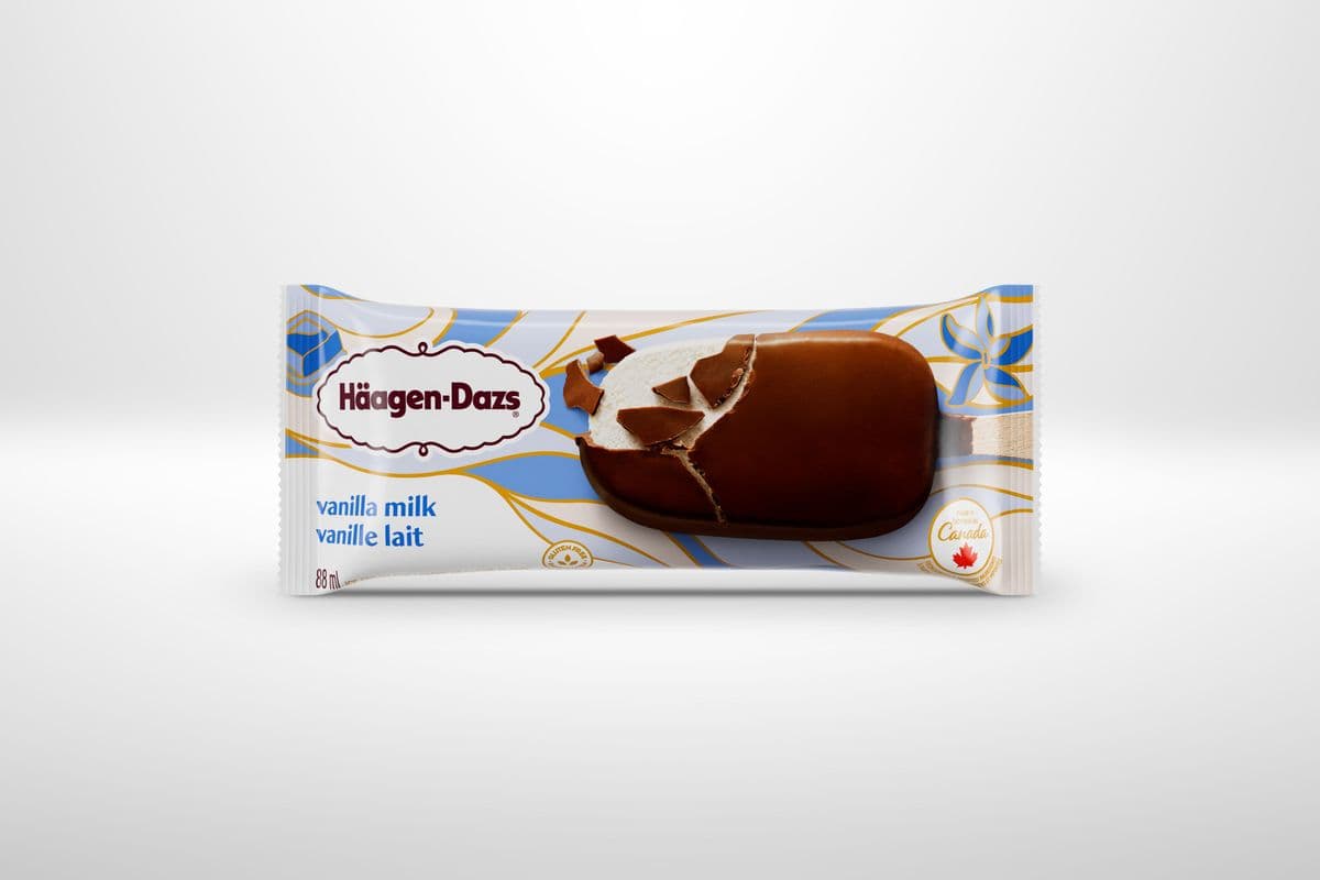 Haagen-Dazs Vanilla Milk Chocolate (88 ml)