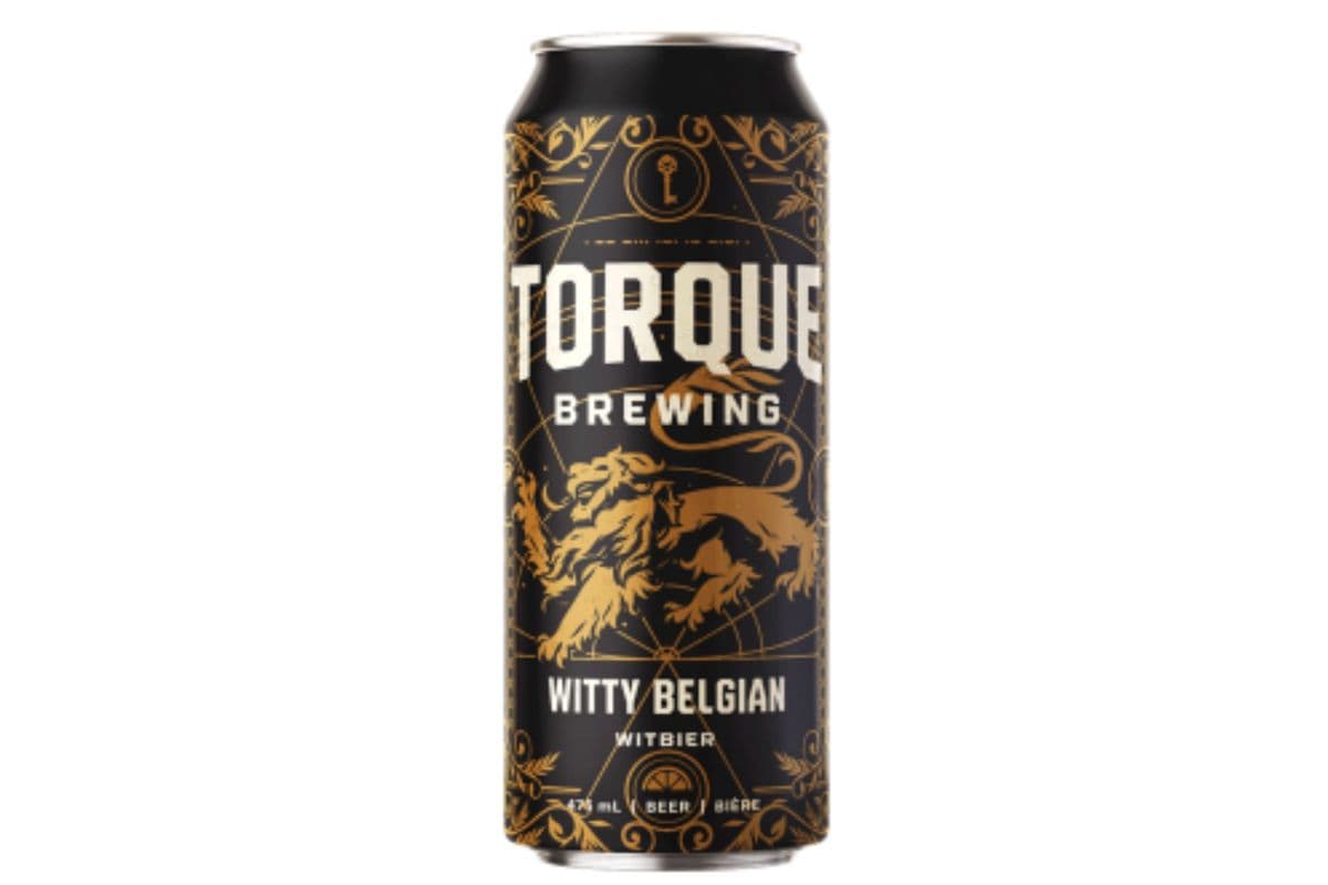 Torque Witty Belgian Wheat Beer (473 ml Can) (1 x tall can)
