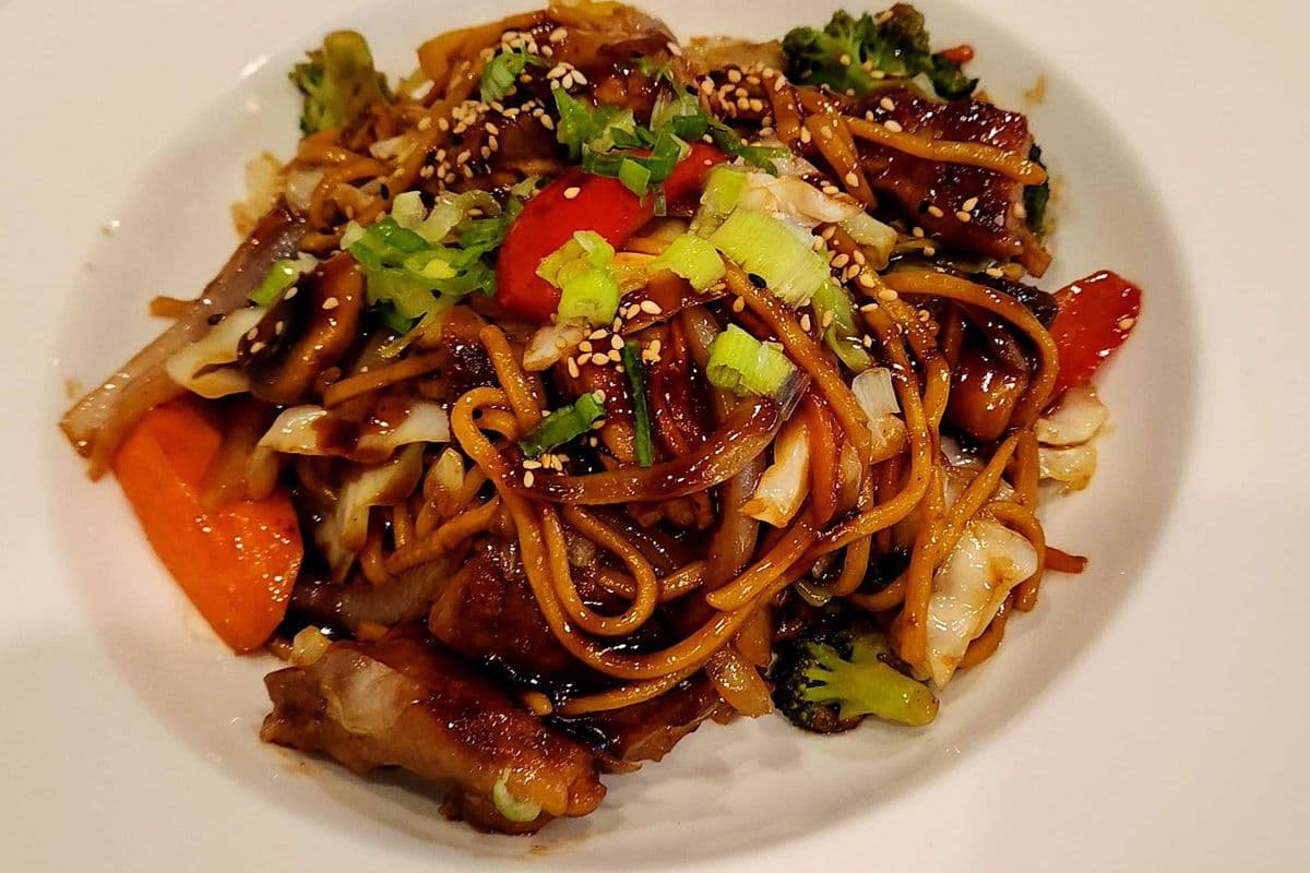 Chicken Yakisoba