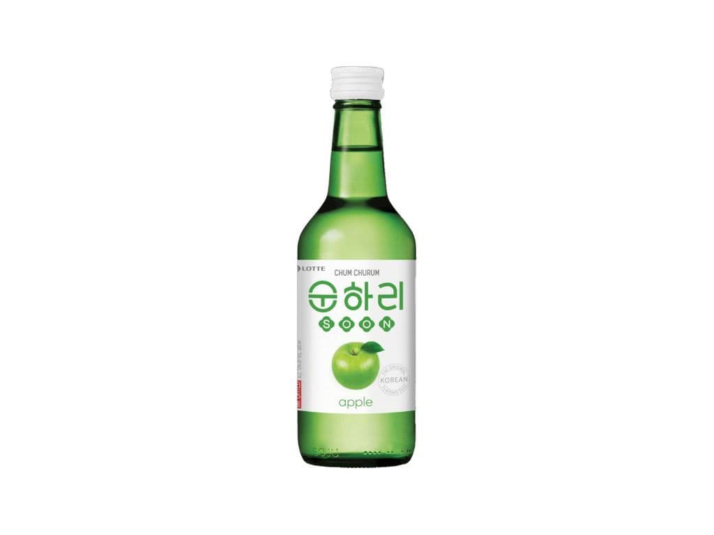 Chum Churum Apple, 360mL Soju (12.0% ABV)