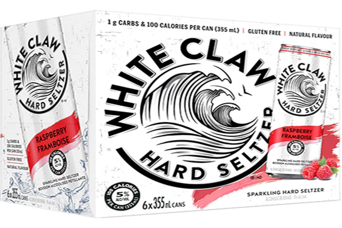 White Claw Raspberry 6 CANS (6 x 355ML)