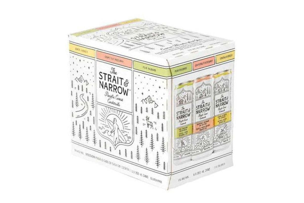 Strait & Narrow Discovery Gin Cocktail (6 Cans) (6 x 355ml)