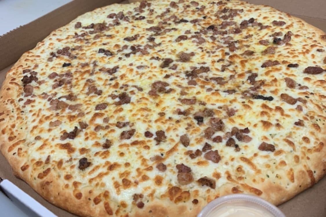12" Medium Bacon Garlic Finger Pizza