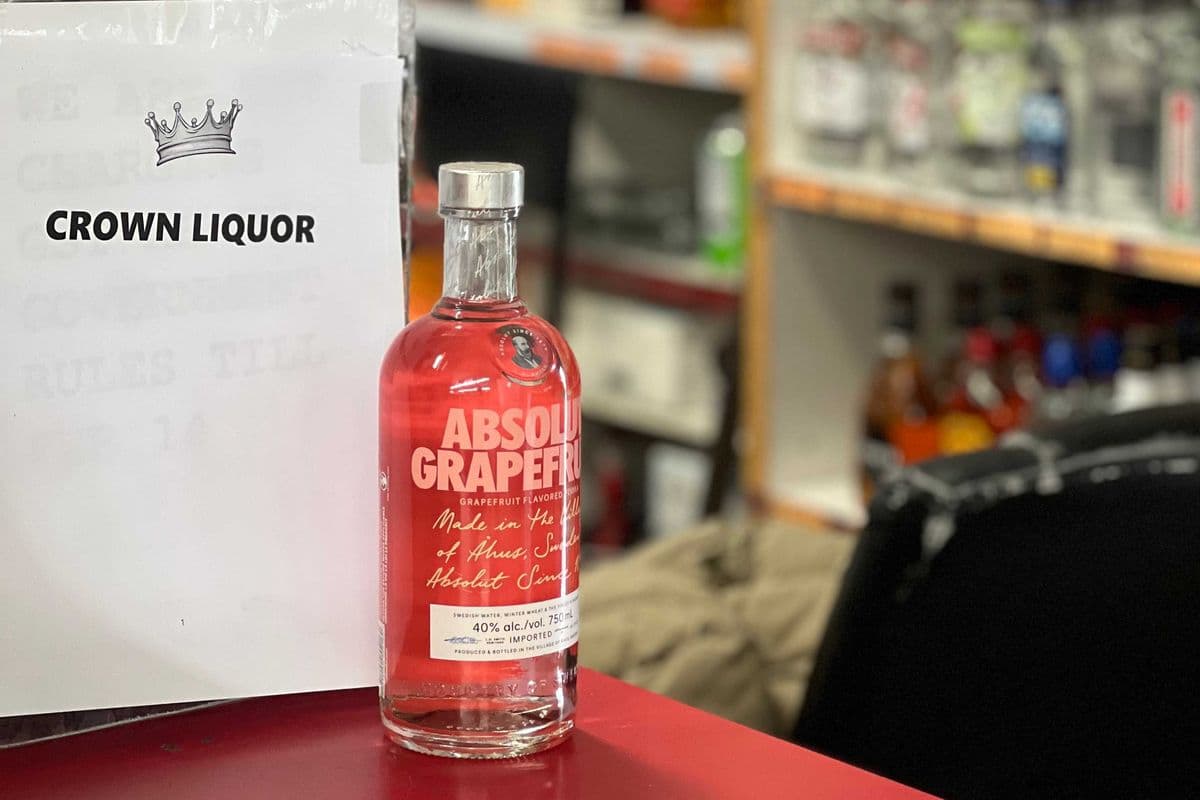 Absolut grapefruit vodka (1 x 750ml )