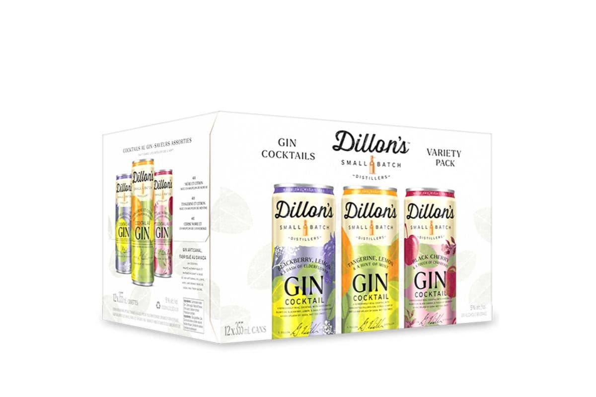 DILLON'S GIN VARIETY PACK 12*355ml (12 x 12*355ML)
