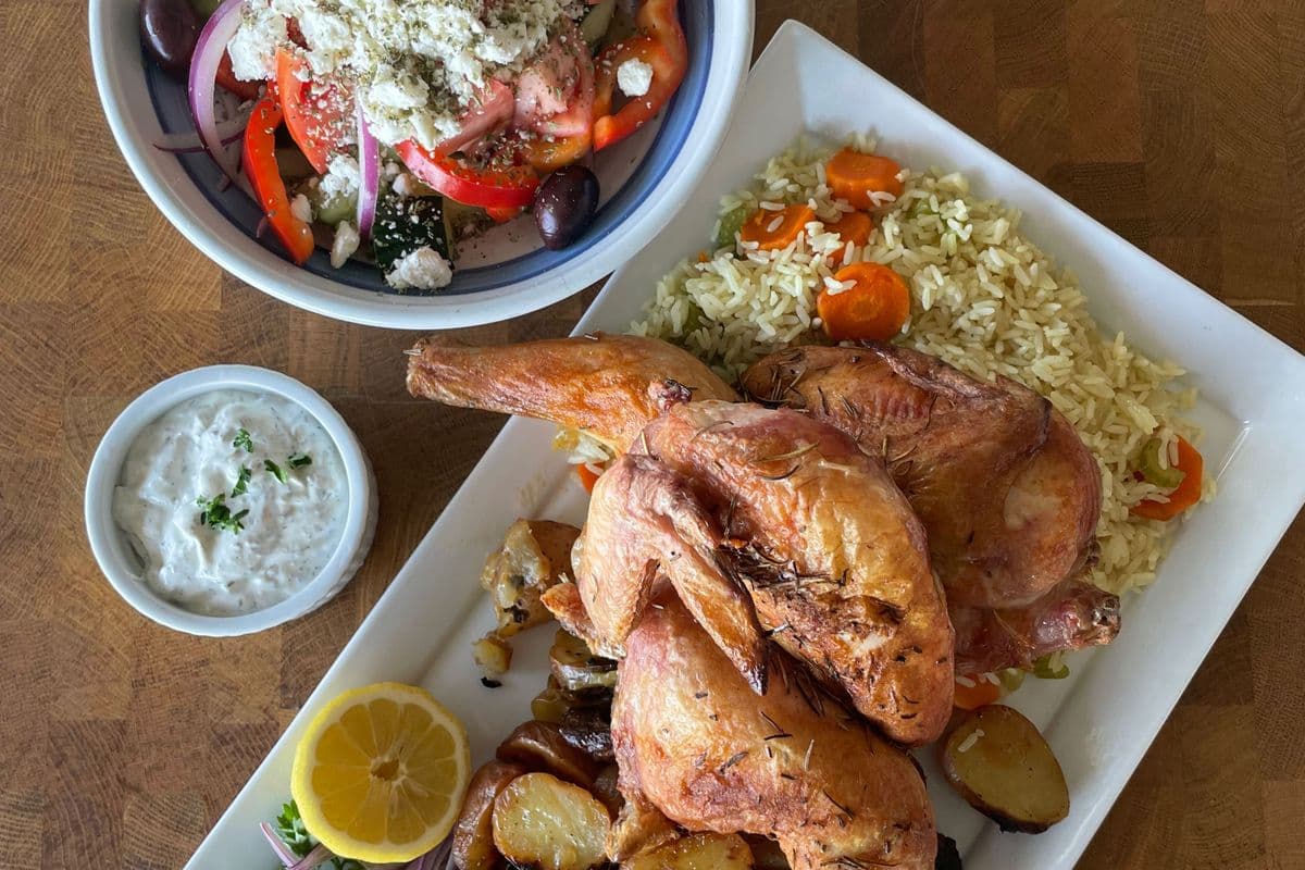 Whole Roasted Chicken Family Meal