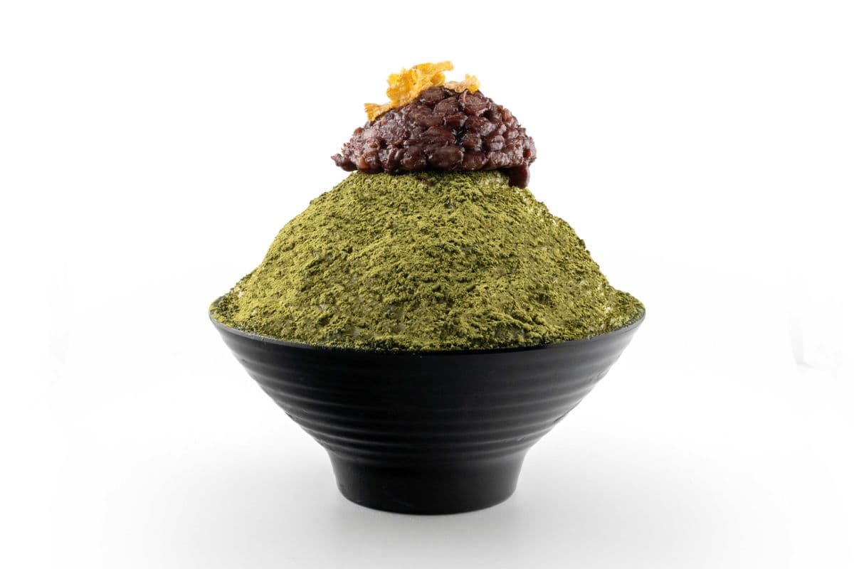 Matcha Red Bean Ice Pot