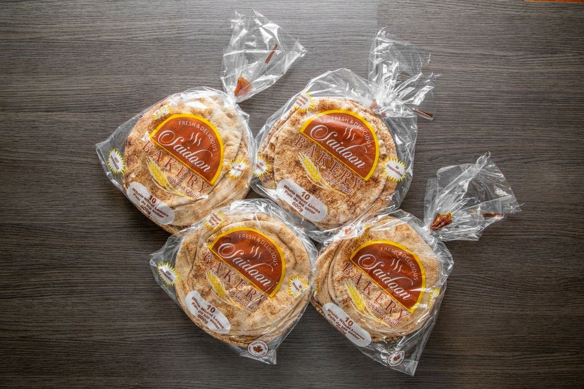 Whole Wheat Pita Pack (4 Bags)
