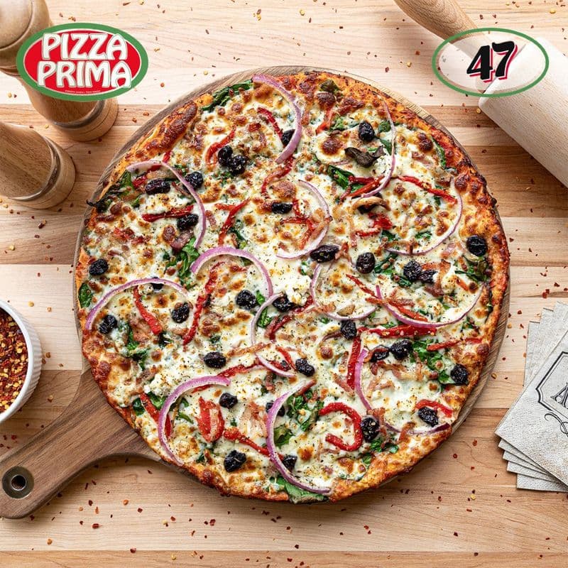 47. Pizza indulgente 10" Ooh La-La! / 10" Indulgent Ooh La-La! Pizza
